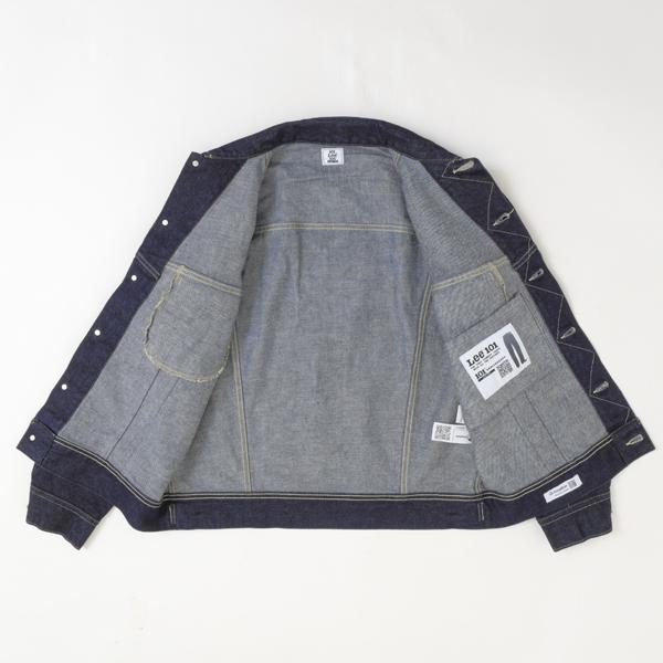 Lee 101J 101 ANNIVERSARY RIDRS 101-J LM1025  100)One wash Gジャン　デニムジャケト　ライダース　の画像