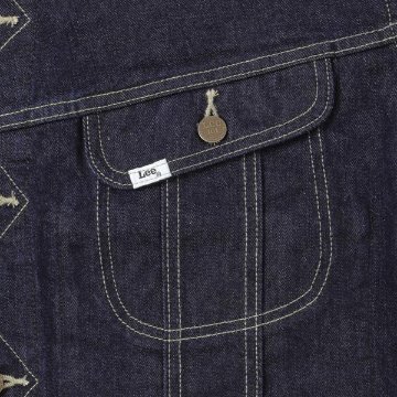 Lee 101J 101 ANNIVERSARY RIDRS 101-J LM1025  100)One wash Gジャン　デニムジャケト　ライダース　の画像