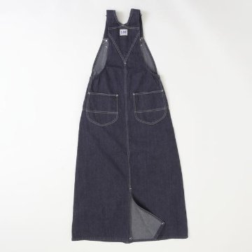 Miss Lee ミスリー　Leeレディース LL6296 OVERALL SKERT オーバーオールスカート ジャンバースカート 100）インディゴブルージェルトデニムの画像