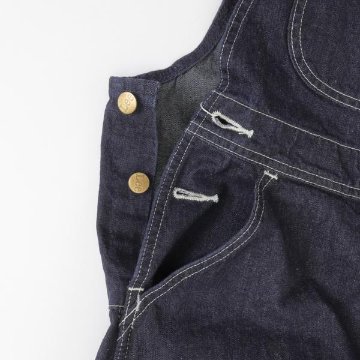 Miss Lee ミスリー　Leeレディース LL6296 OVERALL SKERT オーバーオールスカート ジャンバースカート 100）インディゴブルージェルトデニムの画像