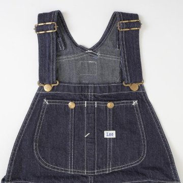 Miss Lee ミスリー　Leeレディース LL6296 OVERALL SKERT オーバーオールスカート ジャンバースカート 100）インディゴブルージェルトデニムの画像