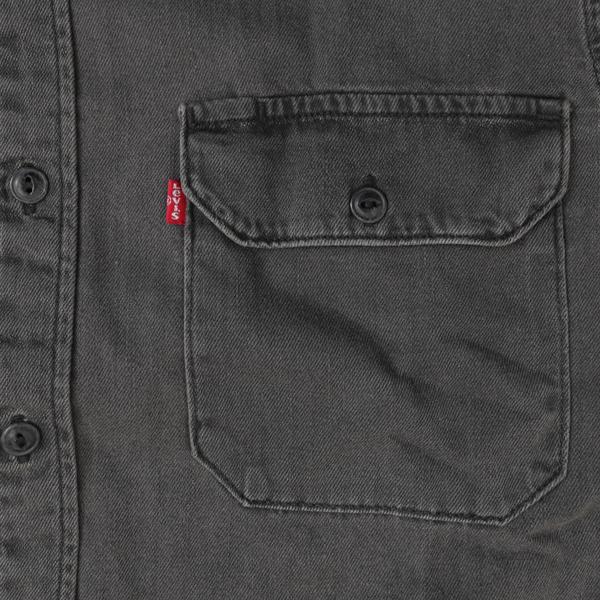 LEVI'S リーバイス　JACKSON ワーカーシャツ 19573-02 デニムシャツ オーバーシャツ リラックスシルエット ユーティリティポケット の画像