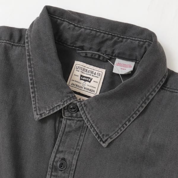 LEVI'S リーバイス　JACKSON ワーカーシャツ 19573-02 デニムシャツ オーバーシャツ リラックスシルエット ユーティリティポケット の画像