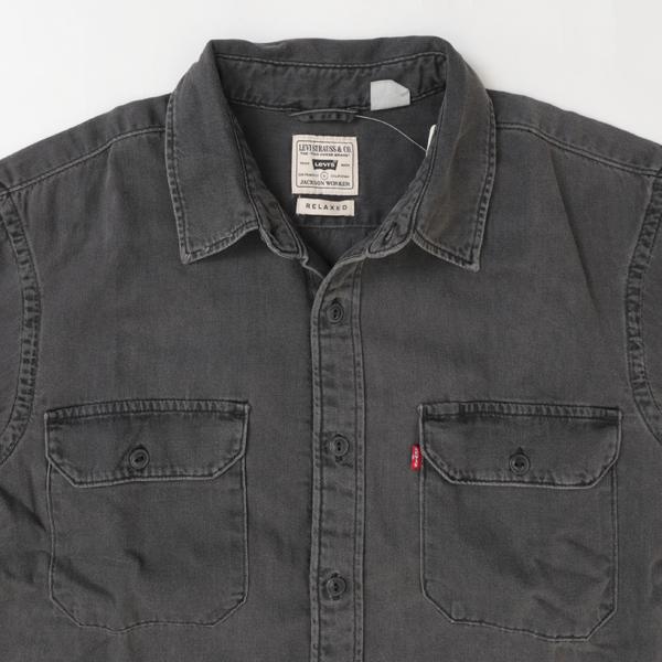 LEVI'S リーバイス　JACKSON ワーカーシャツ 19573-02 デニムシャツ オーバーシャツ リラックスシルエット ユーティリティポケット の画像