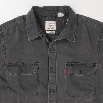 LEVI'S リーバイス　JACKSON ワーカーシャツ 19573-02 デニムシャツ オーバーシャツ リラックスシルエット ユーティリティポケット の画像