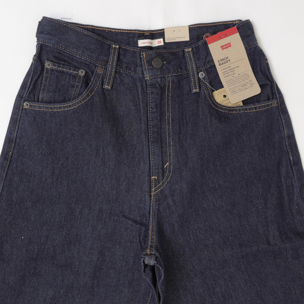 Lady Levi's  001UP-00 CINCH BAGGY バギー レディース ジーンズ ハイライズ  アジャスタ― の画像