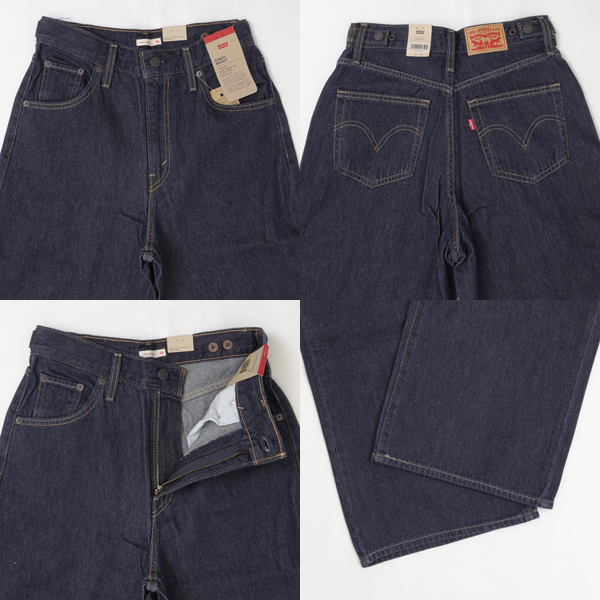 Lady Levi's  001UP-00 CINCH BAGGY バギー レディース ジーンズ ハイライズ  アジャスタ― の画像