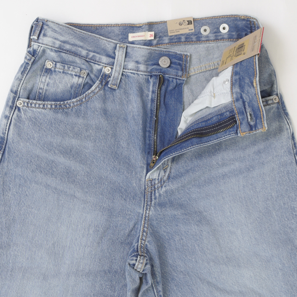 Lady Levi's  001UP-00 CINCH BAGGY バギー レディース ジーンズ ハイライズ  アジャスタ― の画像
