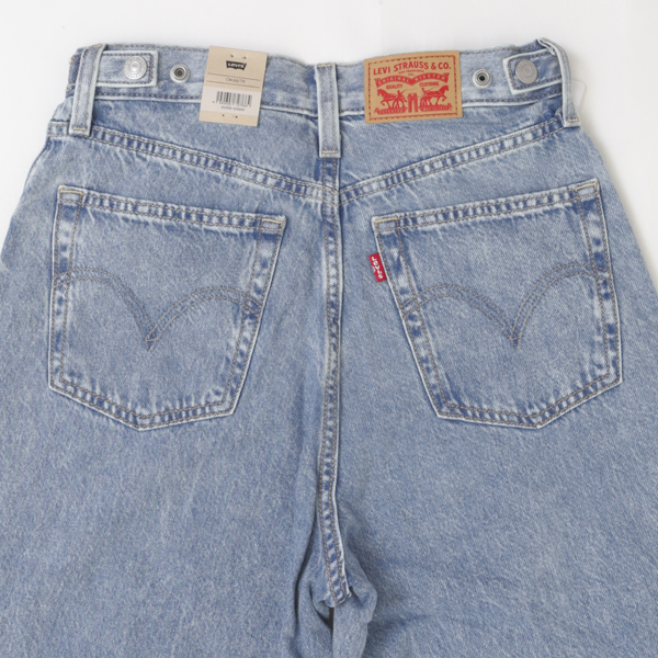 Lady Levi's  001UP-00 CINCH BAGGY バギー レディース ジーンズ ハイライズ  アジャスタ― の画像