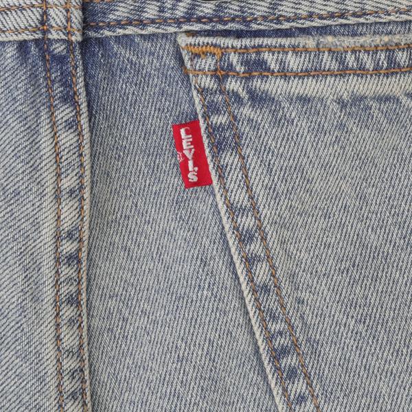 Lady Levi's  レディース リーバイス スーパーバギーバレル SUPER　BAGGY　BARREL 003NF-00 05)ライトインディゴ の画像