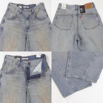 Lady Levi's  レディース リーバイス スーパーバギーバレル SUPER　BAGGY　BARREL 003NF-00 05)ライトインディゴ の画像