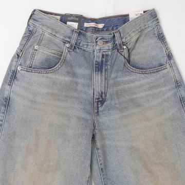 Lady Levi's  レディース リーバイス スーパーバギーバレル SUPER　BAGGY　BARREL 003NF-00 05)ライトインディゴ の画像