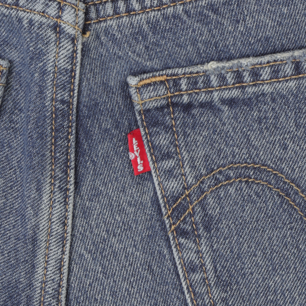 Lady Levi's  A5566-0028 LOW LOOSE ルーズ レディース ジーパン ジーンズ ライトインディゴ ローライズ ストレートシルエット の画像
