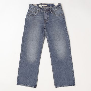 Lady Levi's  A5566-0028 LOW LOOSE ルーズ レディース ジーパン ジーンズ ライトインディゴ ローライズ ストレートシルエット の画像