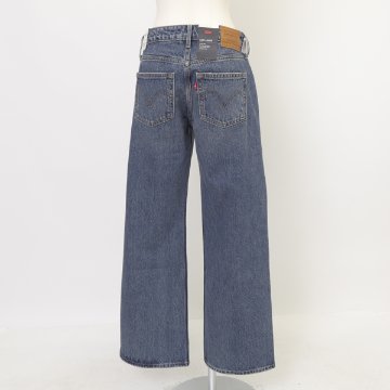 Lady Levi's  A5566-0028 LOW LOOSE ルーズ レディース ジーパン ジーンズ ライトインディゴ ローライズ ストレートシルエット の画像