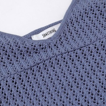 Something サムシング ST692 クロシェニット キャミソール レディース トップス の画像