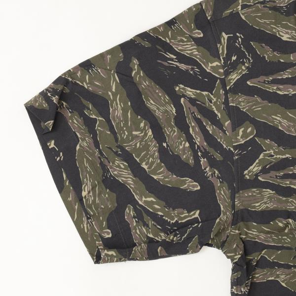 アルファインダストリーズ Alpha Industries SS TIGER CAMO RELAXED CAMP 797-6123001 384）TIGER CAMO レーヨン100％ タイガーカモの画像