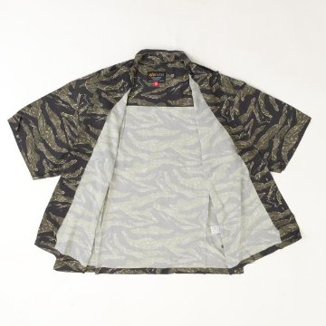 アルファインダストリーズ Alpha Industries SS TIGER CAMO RELAXED CAMP 797-6123001 384）TIGER CAMO レーヨン100％ タイガーカモの画像
