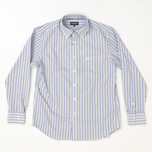 McGREGOR マクレガー EASY CARE　イージーケア ボタンダウンシャツ 111176101 シャツ メンズ 紳士 春服 ストライプ柄の画像