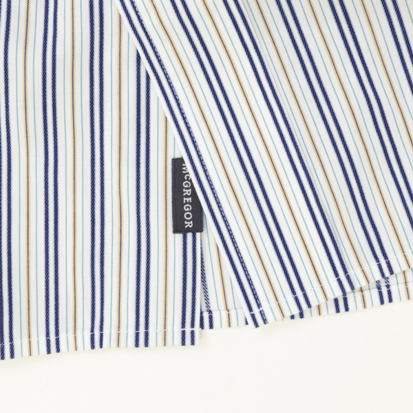 McGREGOR マクレガー EASY CARE　イージーケア ボタンダウンシャツ 111176101 シャツ メンズ 紳士 春服 ストライプ柄の画像