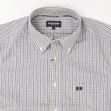 McGREGOR マクレガー EASY CARE　イージーケア ボタンダウンシャツ 111176101 シャツ メンズ 紳士 春服 ストライプ柄の画像
