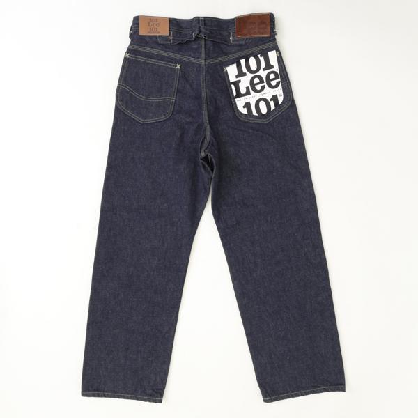 Lee 101 Anniversary Cowboy 101B LM1023 -100)Indigo blue Selvedge　Denim セルヴィチデニム　カーボーイパンツ　ボタンフライの画像