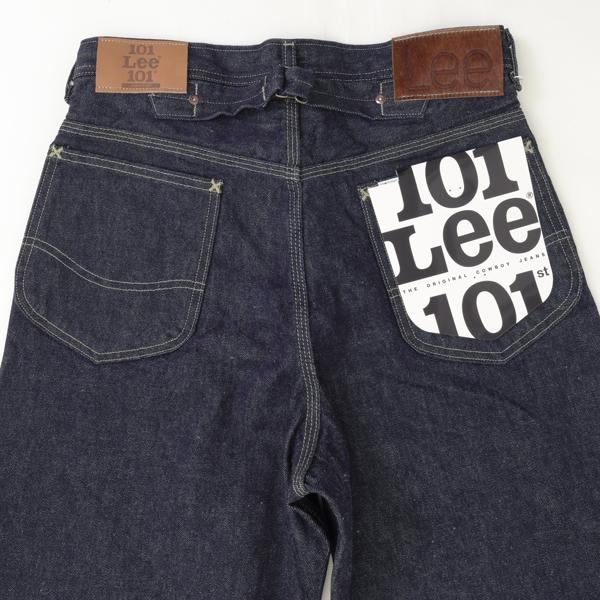 Lee 101 Anniversary Cowboy 101B LM1023 -100)Indigo blue Selvedge　Denim セルヴィチデニム　カーボーイパンツ　ボタンフライの画像