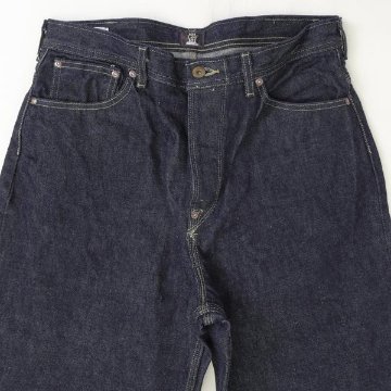 Lee 101 Anniversary Cowboy 101B LM1023 -100)Indigo blue Selvedge　Denim セルヴィチデニム　カーボーイパンツ　ボタンフライの画像