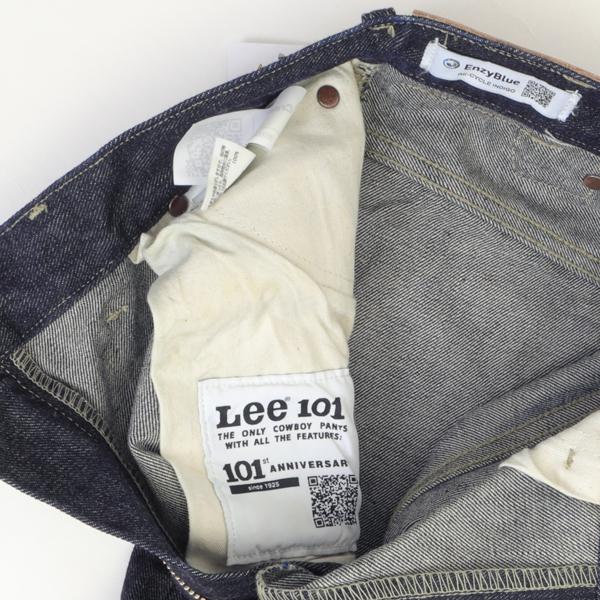Lee 101 Anniversary Riders 101-Z ジッパーフライ LM1024 -100)Indigo  Selvedge　Denim セルヴィチデニム　ライダーズ ジップフライの画像