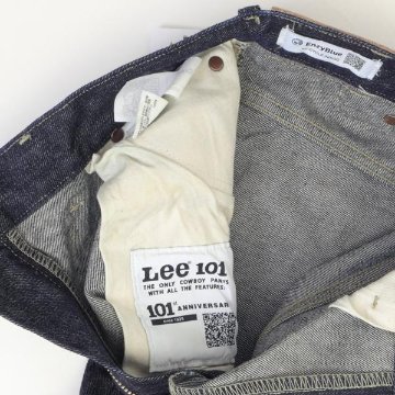 Lee 101 Anniversary Riders 101-Z ジッパーフライ LM1024 -100)Indigo  Selvedge　Denim セルヴィチデニム　ライダーズ ジップフライの画像