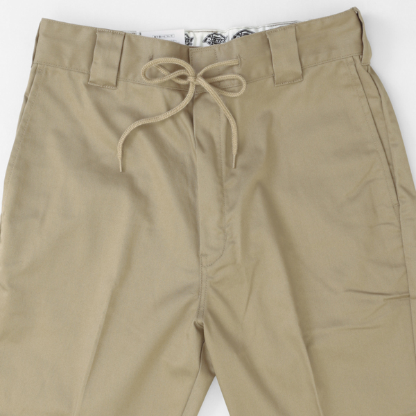 Dickies ディッキーズ DB2019 TUCK FRONT WORK PANT RELAXED FIT TCストレッチ ウエストイージー クロップド パンツの画像