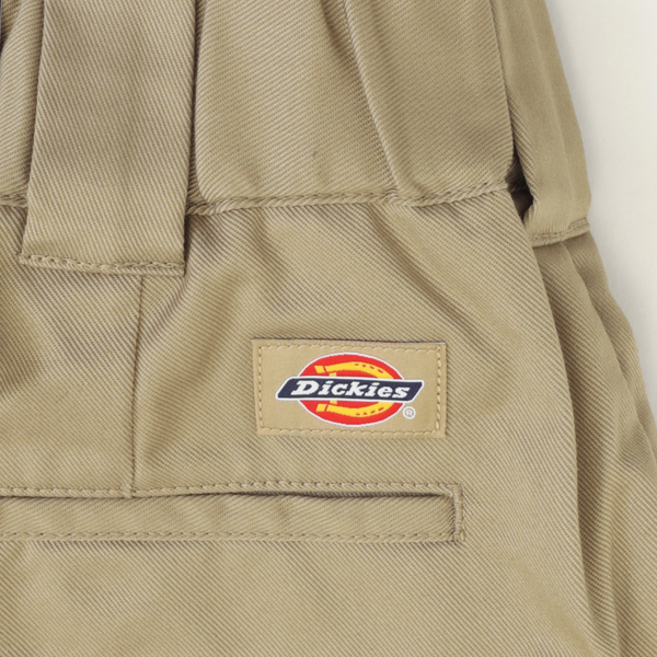 Dickies ディッキーズ DB2019 TUCK FRONT WORK PANT RELAXED FIT TCストレッチ ウエストイージー クロップド パンツの画像