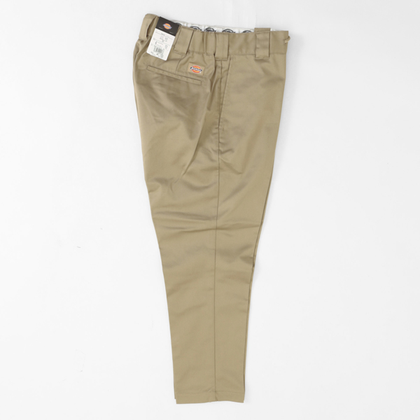 Dickies ディッキーズ DB2019 TUCK FRONT WORK PANT RELAXED FIT TCストレッチ ウエストイージー クロップド パンツの画像