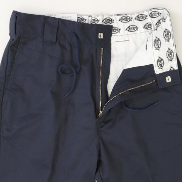 Dickies ディッキーズ DB2019 TUCK FRONT WORK PANT RELAXED FIT TCストレッチ ウエストイージー クロップド パンツの画像