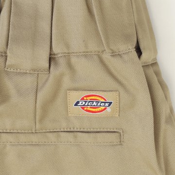 Dickies ディッキーズ DB2019 TUCK FRONT WORK PANT RELAXED FIT TCストレッチ ウエストイージー クロップド パンツの画像