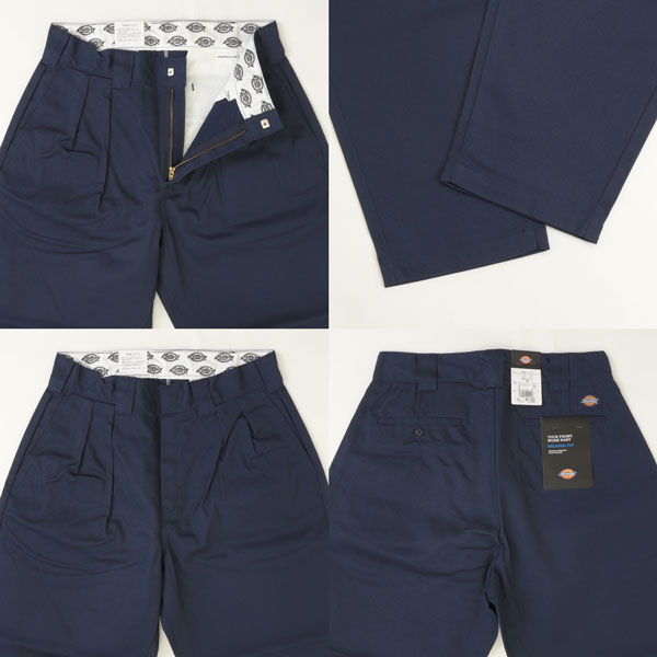 Dickies ディッキーズ DB2018 2タック ワークパンツ メンズ パンツ ストリートスタイル ゆったり 太め ワイドの画像