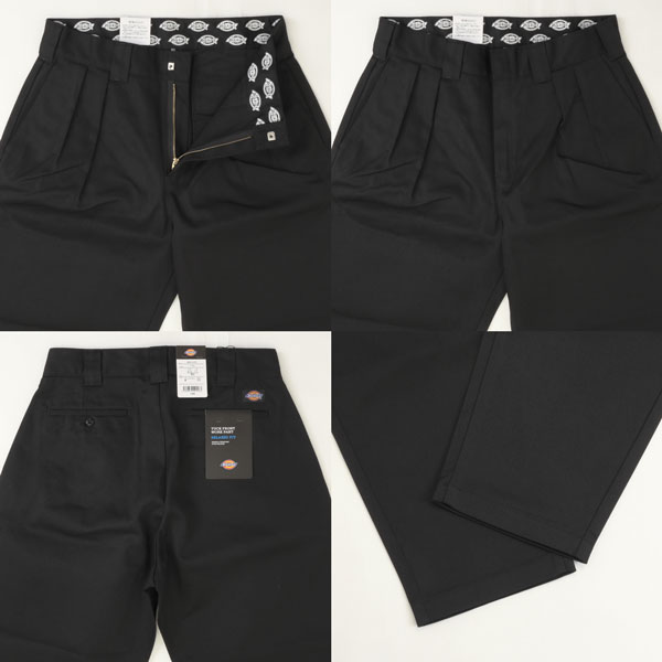 Dickies ディッキーズ DB2018 2タック ワークパンツ メンズ パンツ ストリートスタイル ゆったり 太め ワイドの画像