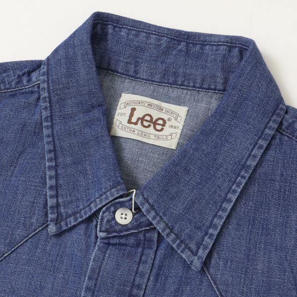 Lee リー LM7234 デニムウエスタンシャツ トップス メンズ 長袖 の画像