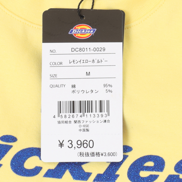 Dickies ディッキーズ dc8011-00 レディース 半袖 トップス Tシャツ ショートの画像