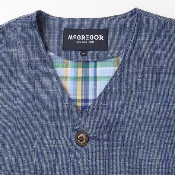 McGREGOR マグレガー 111106101 メンズ 多機能 羽織ベスト 軽量 春 秋の画像