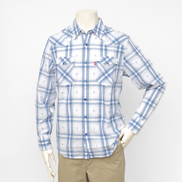 LEVI'S リーバイス 85744-0120 ウエスタンシャツ メンズ トップス シャツ 長袖 春 の画像