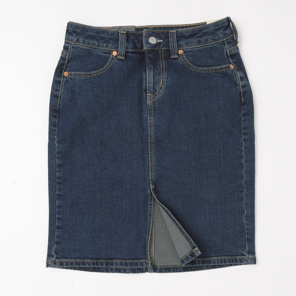 LADY LEVI'S 003Z6-0000 LOW MIDI SKIRT  レディース スカート の画像
