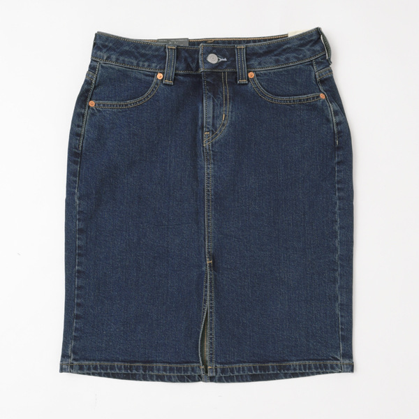 LADY LEVI'S 003Z6-0000 LOW MIDI SKIRT  レディース スカート の画像