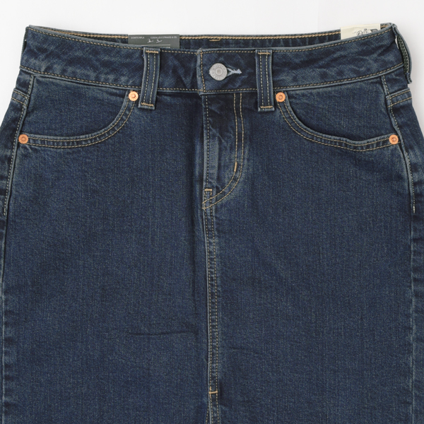 LADY LEVI'S 003Z6-0000 LOW MIDI SKIRT  レディース スカート の画像