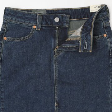 LADY LEVI'S 003Z6-0000 LOW MIDI SKIRT  レディース スカート の画像