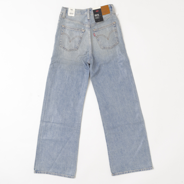 Lady Levi's A6081-0069 RIBCAGE WIDE LEG レディース リーバイス ジーパン ジーンズ ワイド パンツの画像