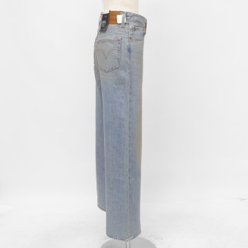 Lady Levi's A6081-0069 RIBCAGE WIDE LEG レディース リーバイス ジーパン ジーンズ ワイド パンツの画像