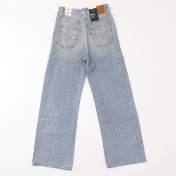 Lady Levi's A6081-0069 RIBCAGE WIDE LEG レディース リーバイス ジーパン ジーンズ ワイド パンツの画像