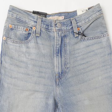 Lady Levi's A6081-0069 RIBCAGE WIDE LEG レディース リーバイス ジーパン ジーンズ ワイド パンツの画像
