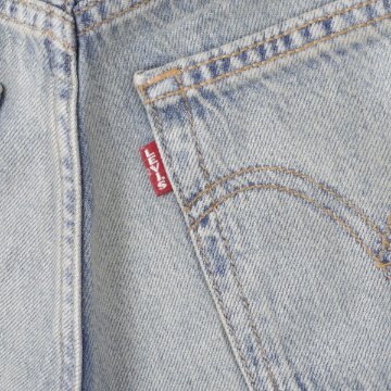 Lady Levi's A6081-0069 RIBCAGE WIDE LEG レディース リーバイス ジーパン ジーンズ ワイド パンツの画像